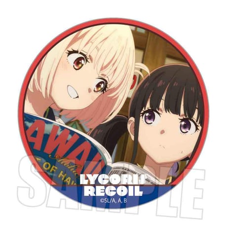 メモリーズ缶バッジ リコリス・リコイル/千束＆たきなA