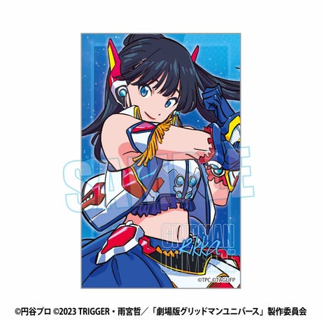 トレーディングステッカー グリッドマン ユニバース/アイドルver.