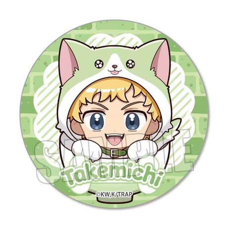 トレーディング缶バッジ 東京リベンジャーズ/わんこめし