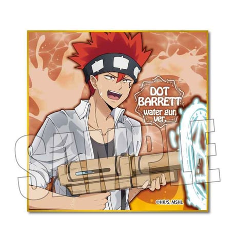 〈再販〉ミニ色紙 マッシュル-MASHLE-/ドット・バレット 水鉄砲ver.