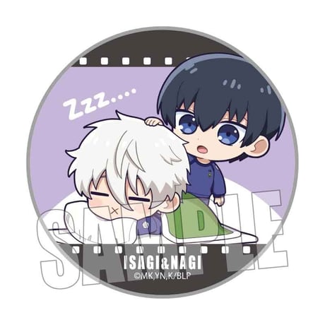 トレーディング缶バッジ ブルーロック/ぷちめもっ！