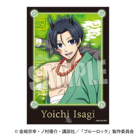 トレーディング箔押しブロマイド ブルーロック/百鬼夜行ver.