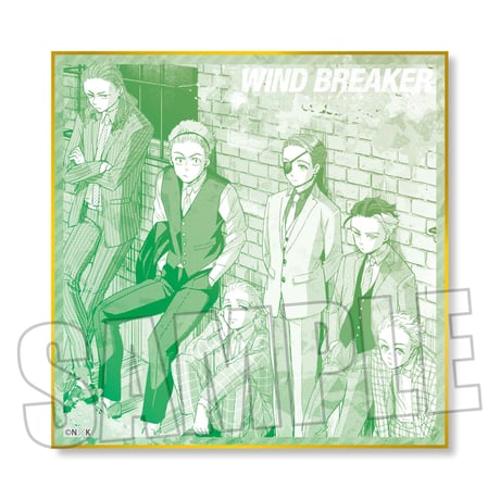 トレーディング色紙 WIND BREAKER