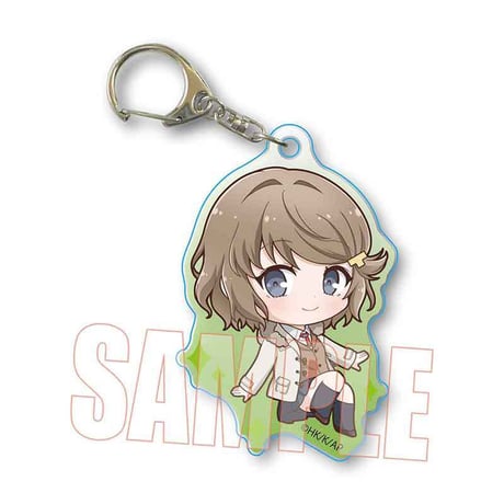 〈再販〉ぷかっしゅアクリルキーホルダー 青春ブタ野郎はゆめみる少女の夢を見ない/古賀 朋絵