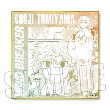 トレーディング色紙 WIND BREAKER