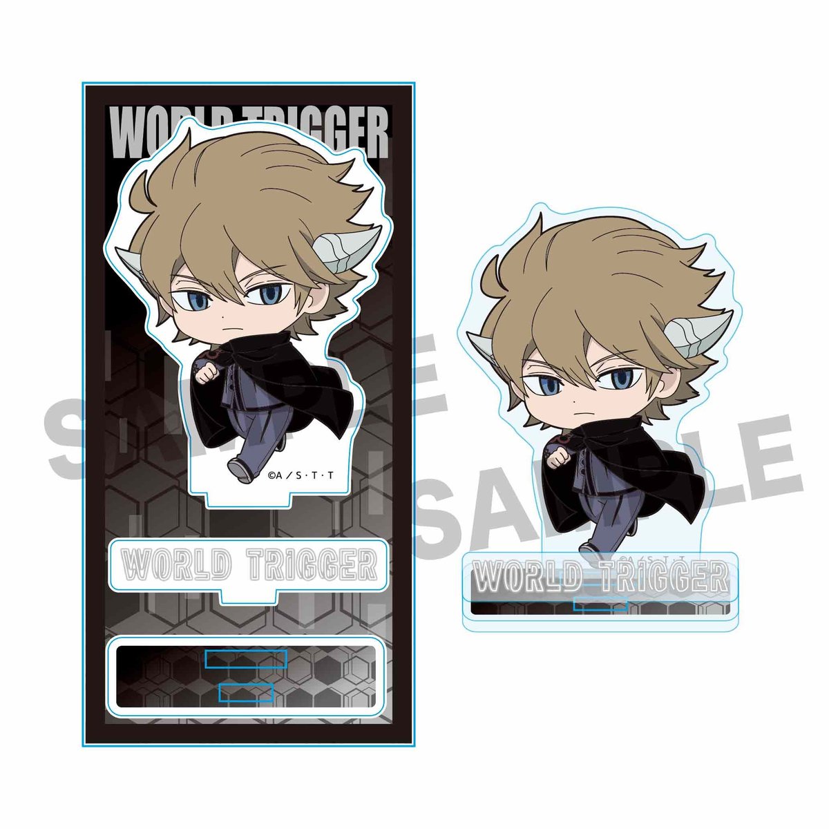 ワールドトリガー　新品未開封　アニメ化初期　アクリルバッチコレクション　ヒュース ワールドトリガー 新品未開封 アニメ化初期 アクリルバッチ