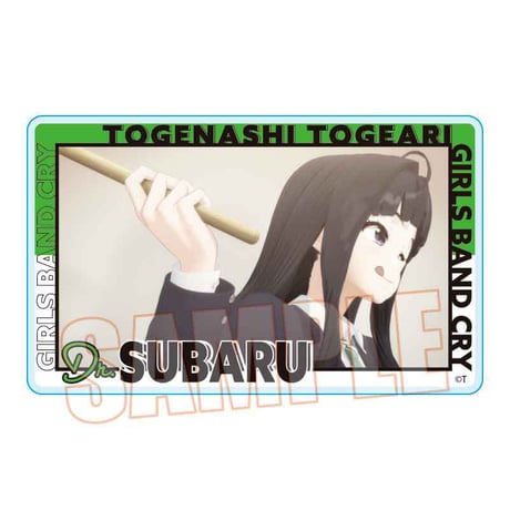 トレーディングメモリーズアクリルカード ガールズバンドクライ