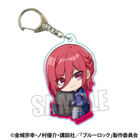 ぎゅぎゅっとアクリルキーホルダー Vol.2 ブルーロック/千切 豹馬