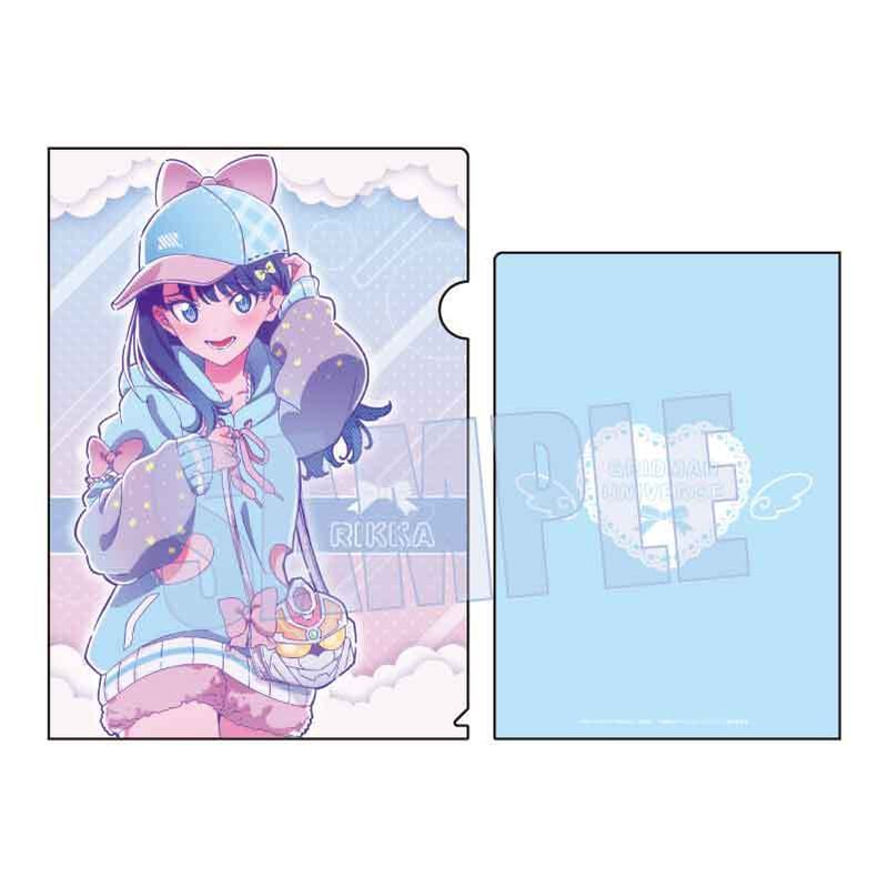 希少 レア グリッドマン 宝多六花 原画 クリアファイル クリアファイル グリッドマン ユニバース/宝多 六花 ゆめかわver