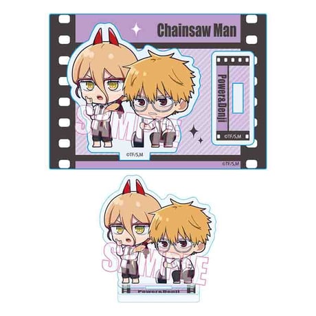 ぷちめもっ！ミニスタンド チェンソーマン/パワー&デンジ