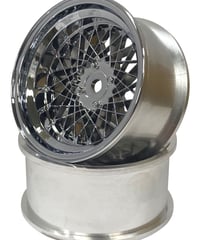 【DW-1026CS】メッシュ ホイール オフセット6 クロームシルバー