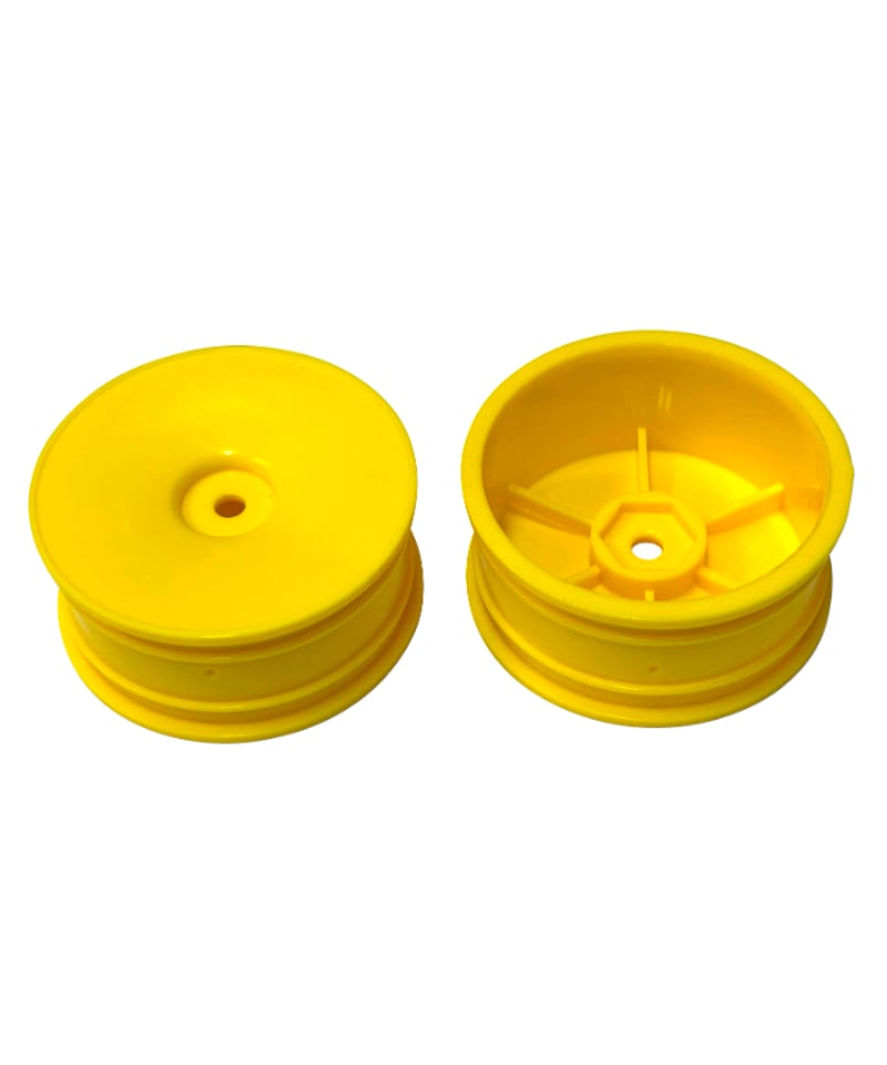 ET-026】 ミディアムナローサイズ ディッシュホイール イエロー | TOPLINE