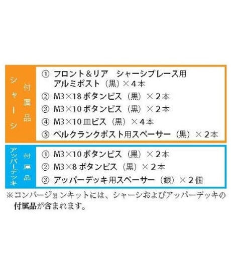 【CMC-001MBS】MRT コンバージョンキット マットブラック