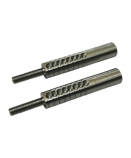 【ET-034】ステンレス製ロッドエンドアダプター 30mm(フロントロアAアーム用)