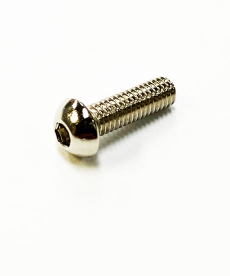 【TSB-10NI】M3六角ボタンビス ニッケルクローム 10mm