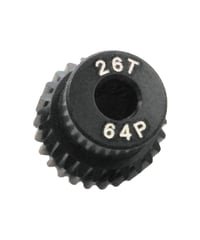 【IP-6426B】7075 ハードコートピニオンギヤ ブラック 64ピッチ 26T