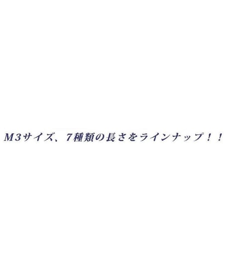 【THB-06BK】黒色ホーロービス M3×6mm