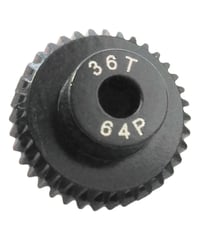 【IP-6436B】7075 ハードコートピニオンギヤ ブラック 64ピッチ 36T