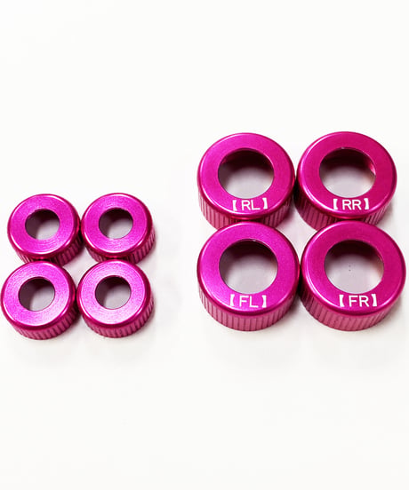 【TP-13PK】刻印シリンダーキャップセット ピンク