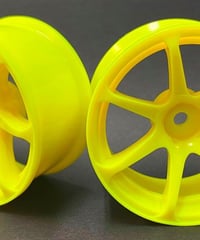 【DW-1227YE】AVS MODEL T7 ホイール オフセット7 イエロー
