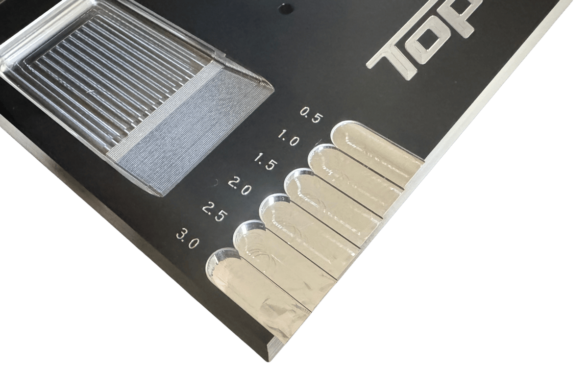 受注生産品【TP-647】アルミセッティングボード /ブラック (TOPLINE
