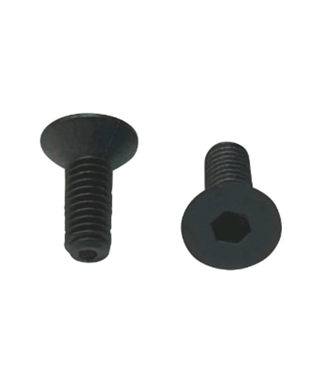 【TSD-08PE】超軽量 カーボン配合皿ビス(樹脂製) M3 8mm