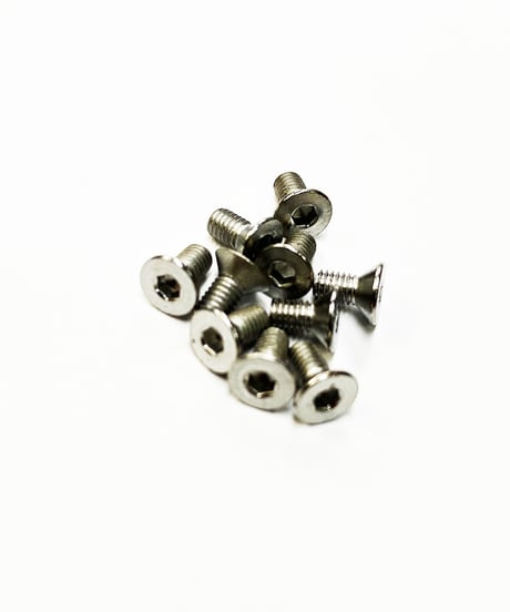 【TSD-06NI】M3六角皿ビス ニッケルクローム 6mm