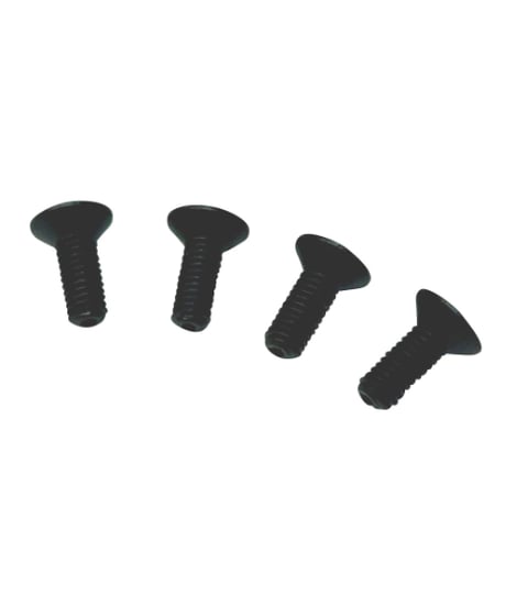 【TSD-08PE】超軽量 カーボン配合皿ビス(樹脂製) M3 8mm