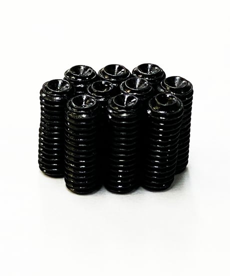 【THB-08BK】黒色ホーロービス M3×8mm