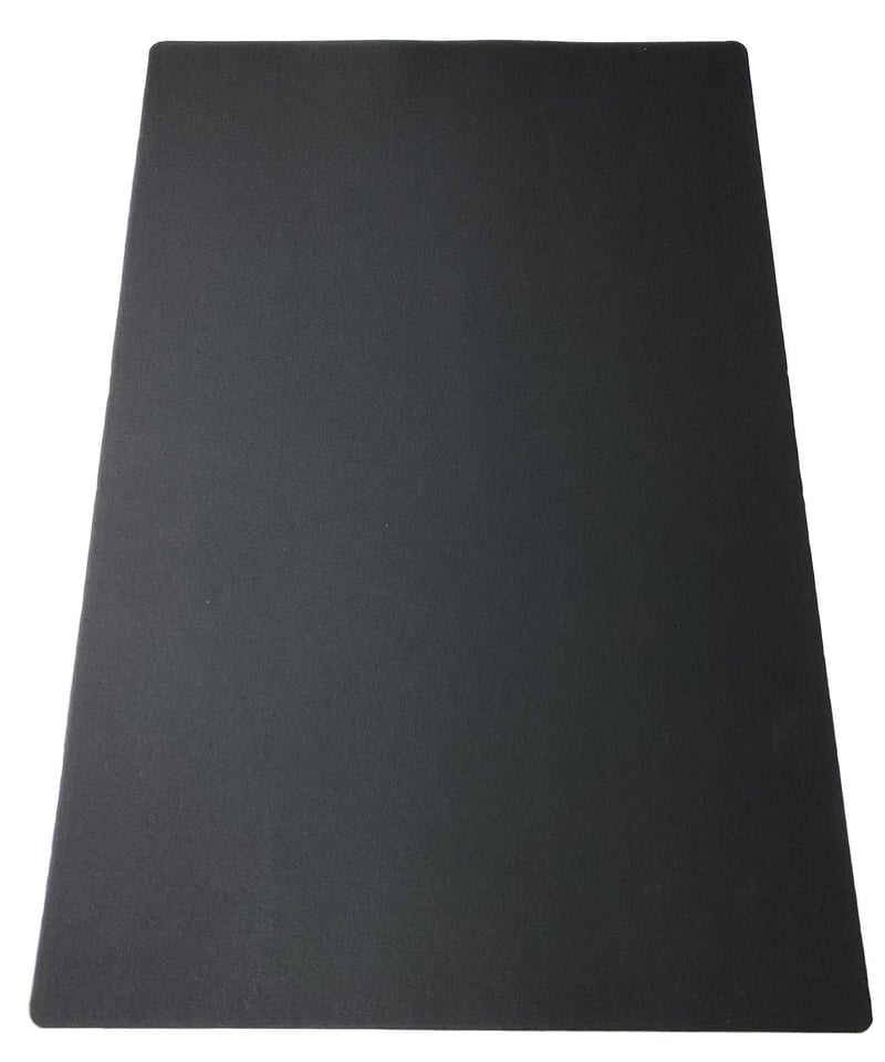 TP-67BK】カラフルピットマット（無地） ブラック | TOPLINE