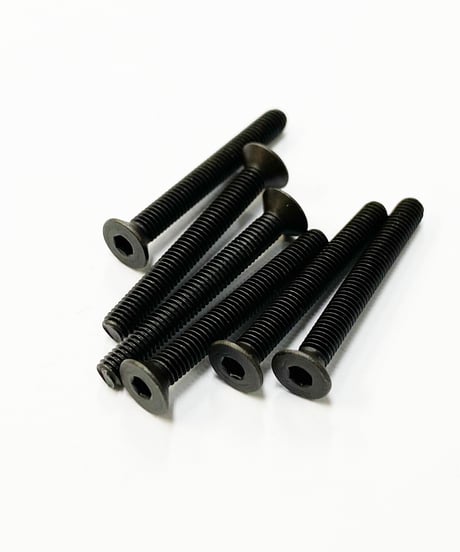 【TSD-25BK】M3六角皿ビス ブラック 25mm