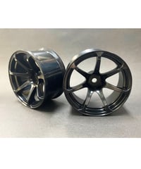 【IW-1208BK】AVS MODEL T7ホイル オフセット8 ブラック