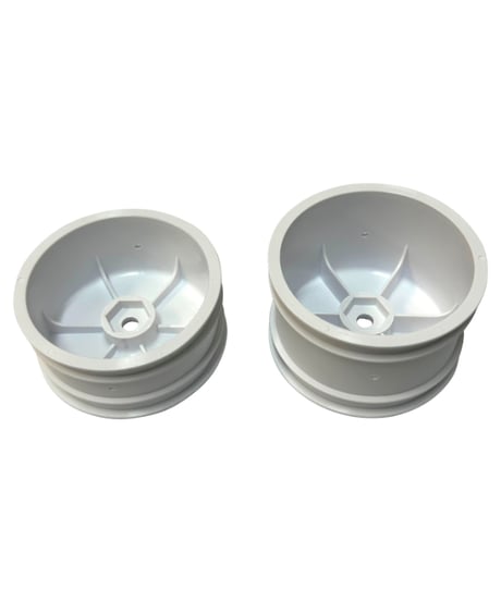 【ET-030】バギー用ディッシュホイール 2WD＆4WD用リヤ type T ホワイト