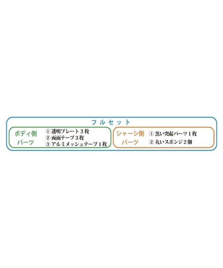 【BC-02Y】ボディキャッチャーNEO シャーシ側パーツ ヨコモ用