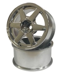 DW-1327CS】AVS MODEL T6 ホイール オフセット7 クロームシルバー |