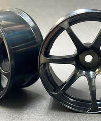 【DW-1227BK】AVS MODEL T7 ホイール オフセット7 ブラック