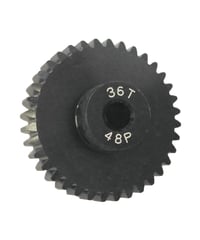 【IP-4836B】7075 ハードコートピニオンギヤ ブラック 48ピッチ 36T