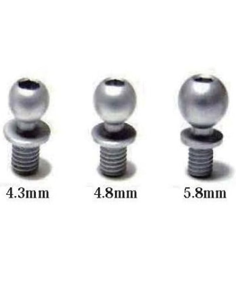 WPCピロボール ネジ長4mm | TOPLINE