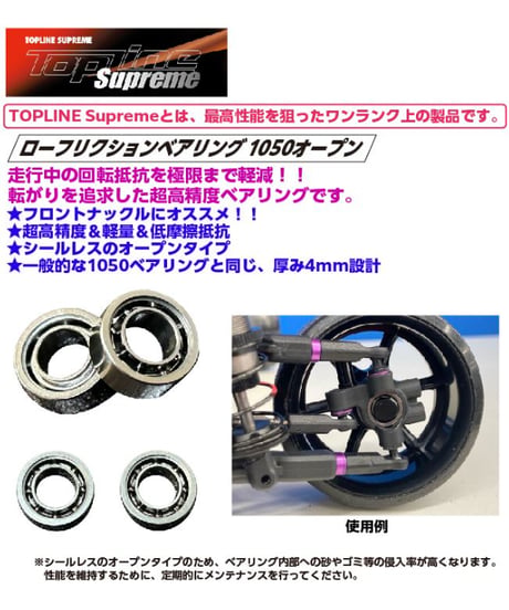 【TP-532】ローフリクションベアリング1050オープン