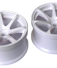 【IW-4208WH】AVS MODEL T7 ホイル 30mm幅 offset 8 ホワイト