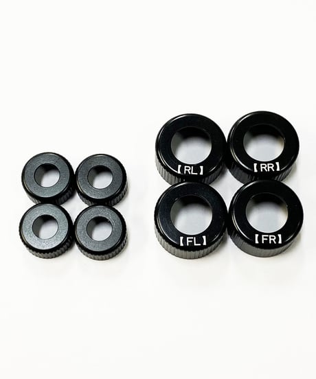 【TP-13BK】刻印シリンダーキャップセット ブラック