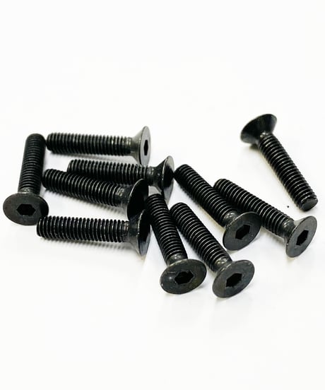 【TSD-14BK】M3六角皿ビス ブラック 14mm