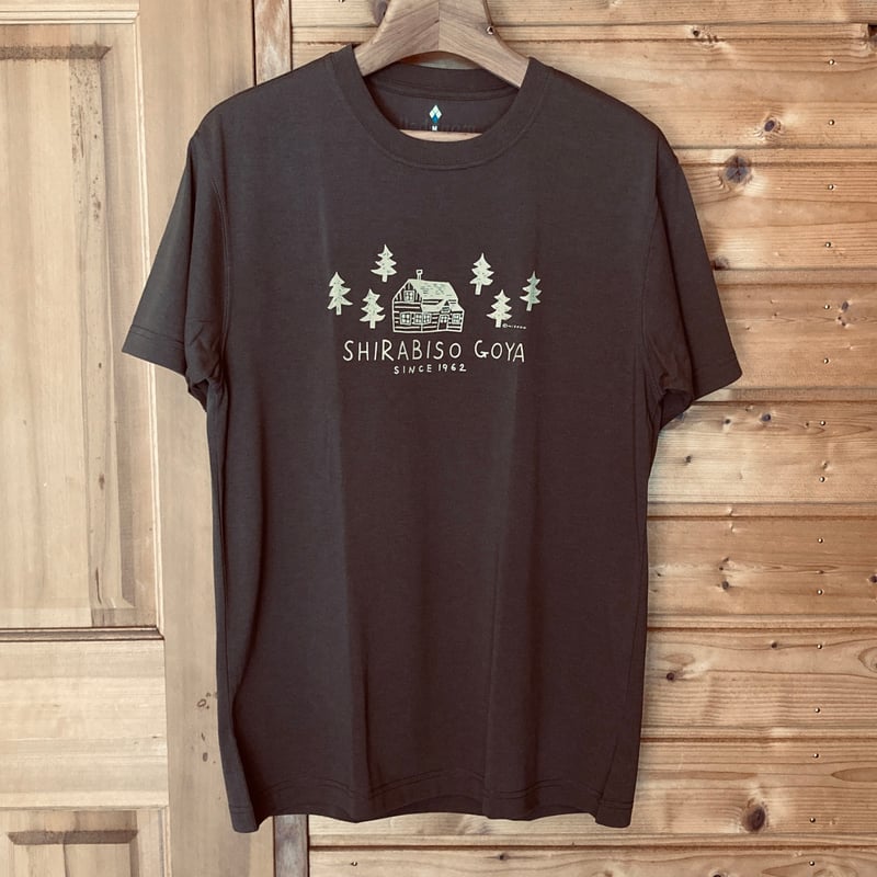 オリジナルTシャツ『小屋』 ブラウン（新色） | しらびそ小屋 online shop