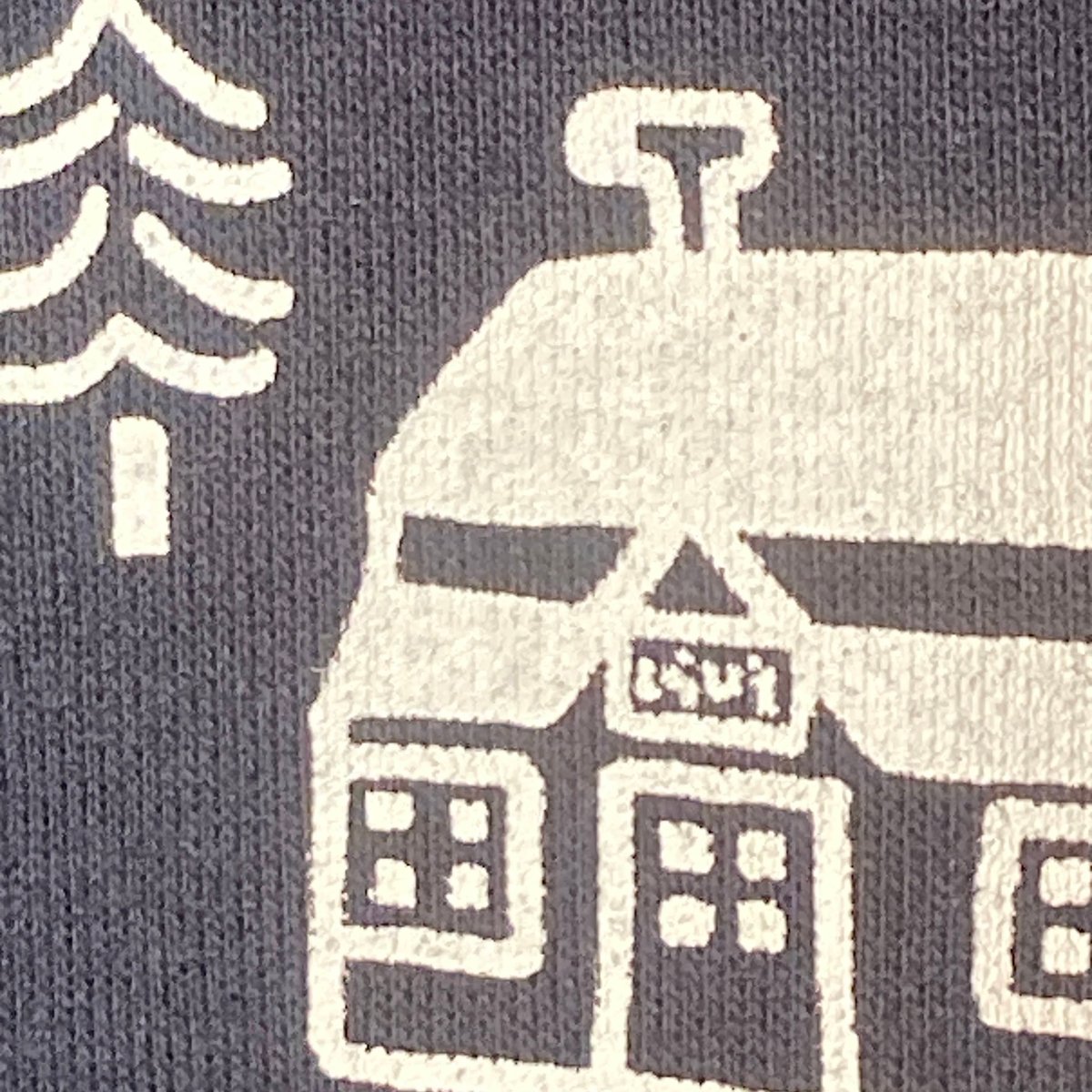 オリジナルTシャツ(長袖) ネイビー | しらびそ小屋 online shop オリジナルTシャツ(長袖) ネイビー | しらびそ小屋 online shop