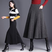 ワイドレッグパンツ 足首丈 C106