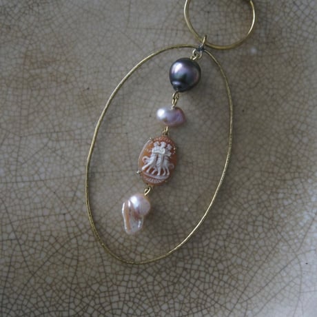 ear cuff 真珠
