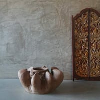 terracotta vase