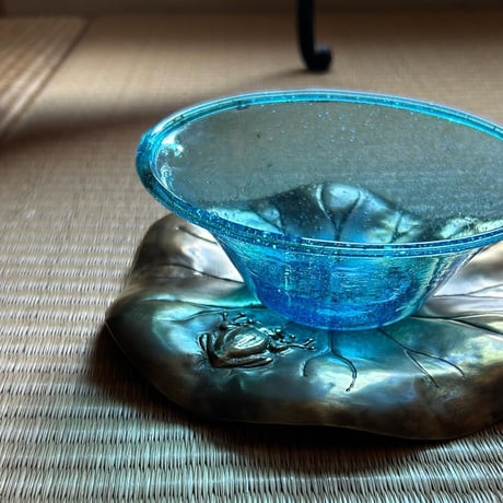 打ち出し 蓮の菓子皿