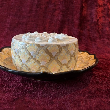 ケーキ付いちご皿