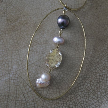 ear cuff 真珠